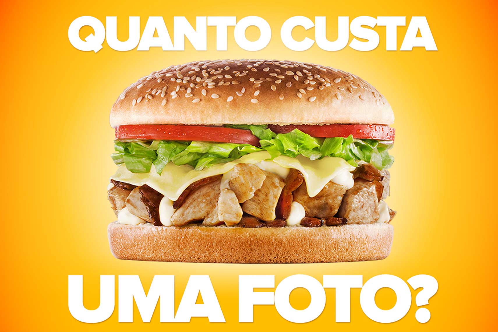 Quanto custa fotografia de alimento? Quanto custa contratar um fotógrafo especialista? Qual o prazo de entrega?